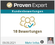 ProvenExpert Bewertungssiegel